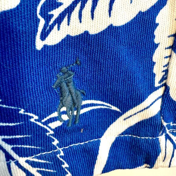 NWT Polo Ralph Lauren Men Tropical Floral Spa Terry Short Size S - Picture 5 of 11